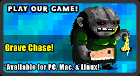 Play our new retro Halloween horror game, Grave Chase! Now available on Steam for PC, Mac, & Linux!